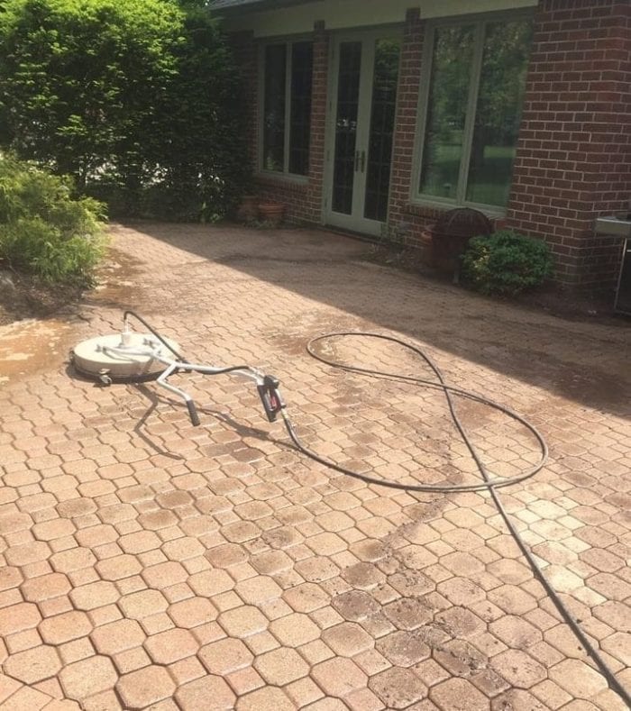 Paver Rescue professional cleaning equipment